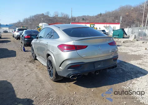 2022 Mercedes-Benz Amg Gle 63 Coupe S 4Matic z USA, uszkodzony, nr VIN 4JGFD8KB0NA791316
